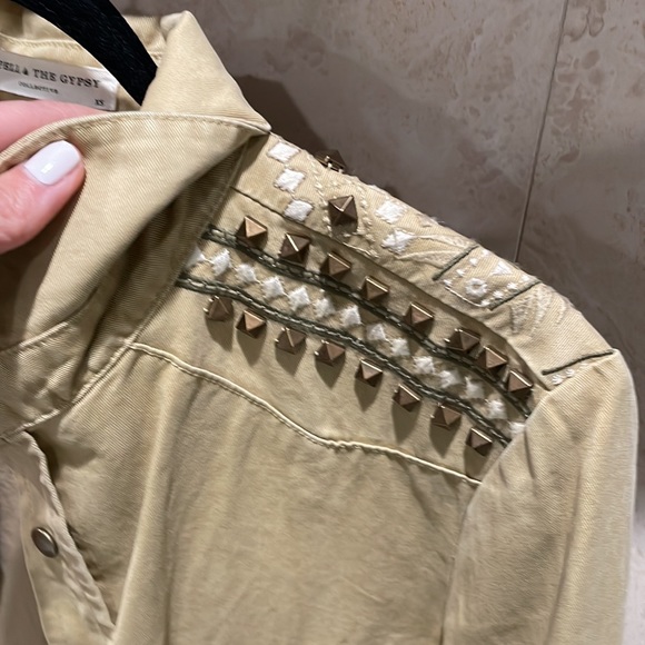 Spell and the Gypsy Khaki Panther Jacket - Picture 6 of 10